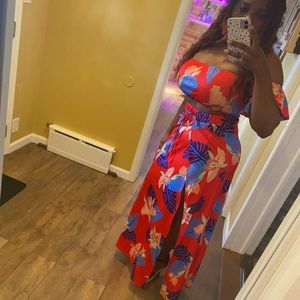 Two piece outfit - Crop top & skirt